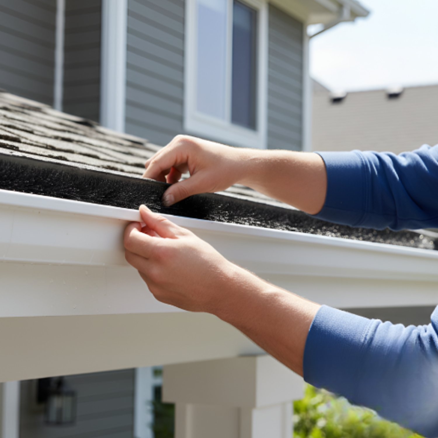 Gutter Brush Guard