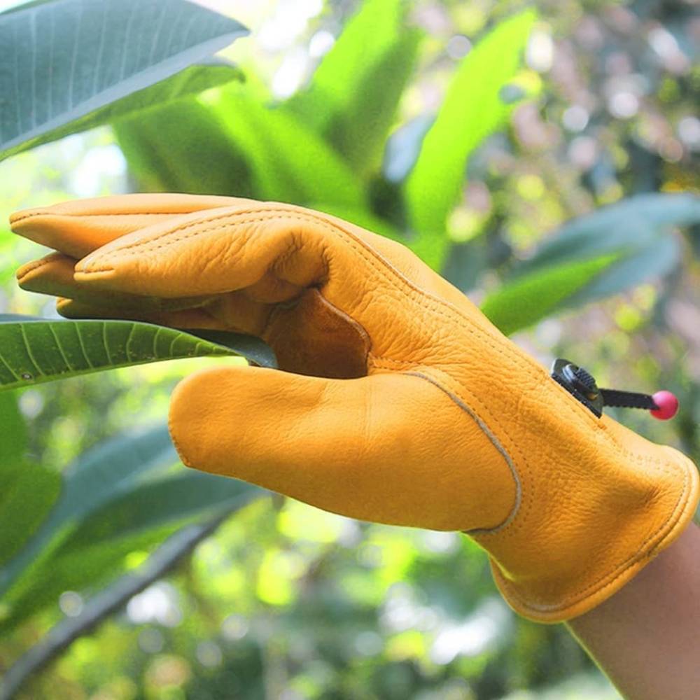 Leather Workwear Gloves L