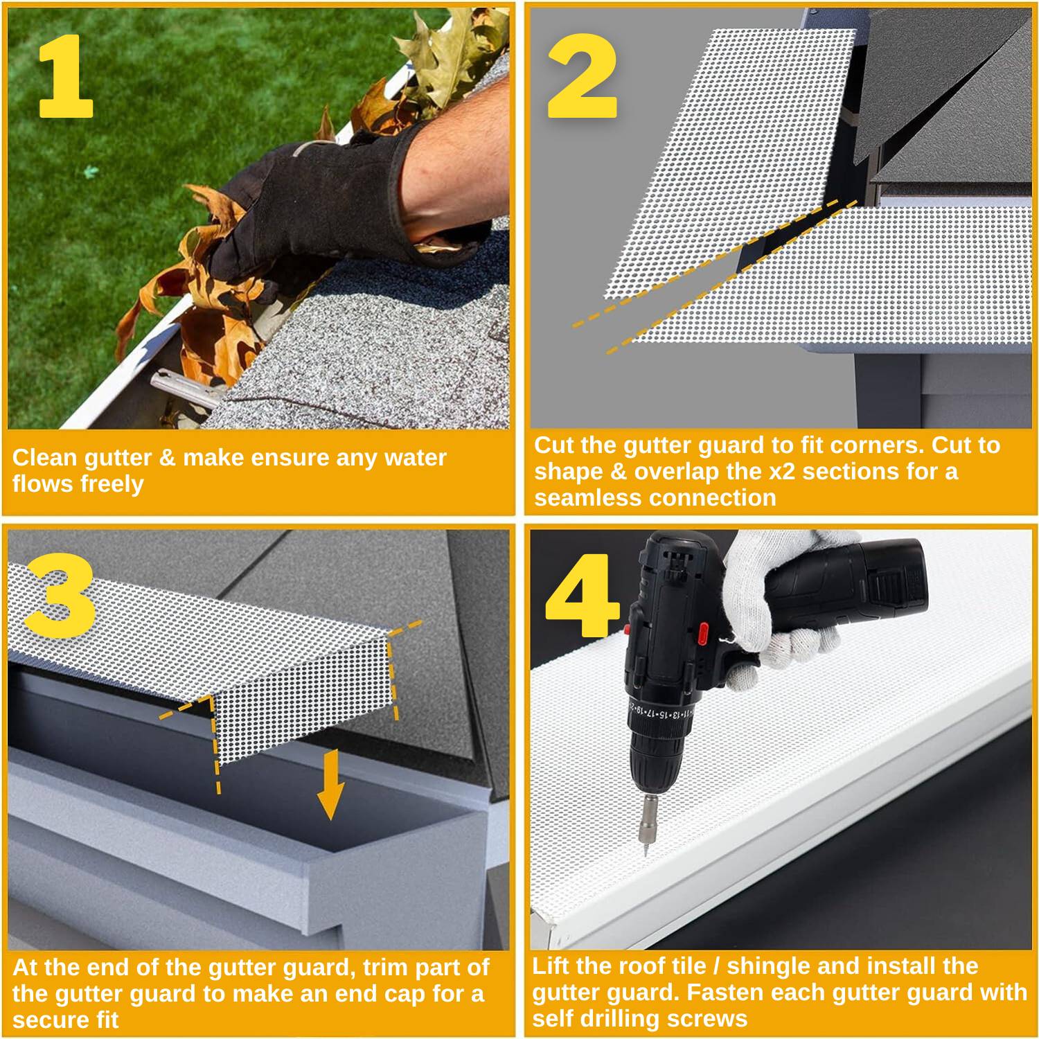 Rain Gutter Guards